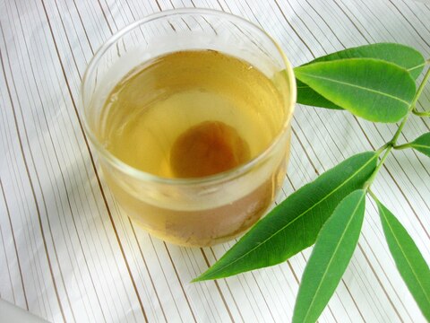 簡単デザート♪梅ジュースでプルプル梅ゼリー☆